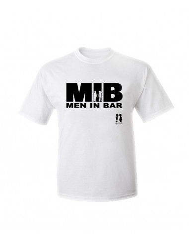 T-shirt humour pour adulte MIB MEN IN BAR